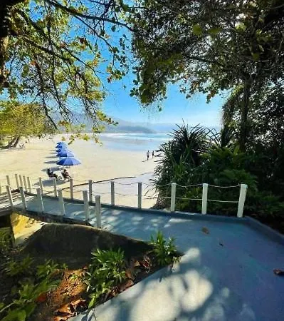 Pe Na Areia Apartment Ubatuba Exterior photo
